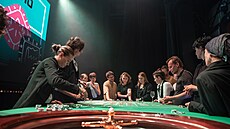 Zábr z netradiního pedstavení Art Casino: Hra o budoucnost