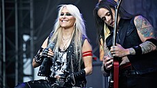 Jednou z hlavních hvzd letoního Metalfestu byla nmecká zpvaka Doro Pesch....