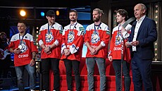 Radim �imek, Ji�í Smejkal, Marek Langhamer, Michal Jordán a Mat�j Blümel v Show...