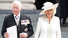 Princ Charles a vévodkyn Camilla (Londýn, 3. ervna 2022)