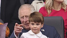 Princ Charles a princ Louis na oslav platinového jubilea královny (Londýn, 5....