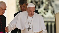 Papež František na generální audienci (Vatikán, 8. června 2022)