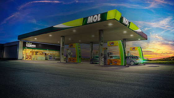 Síť benzínových stanic MOL
