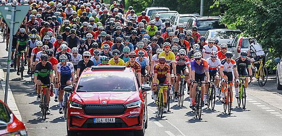 Momentka z druhého ročníku L’Etape CR by Tour de France.