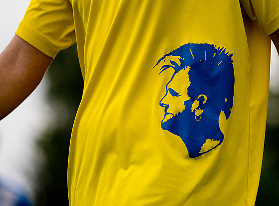 Fotbalisté eských Kopist mají na dresu podobiznu svého sponzora Alee Cikánka.