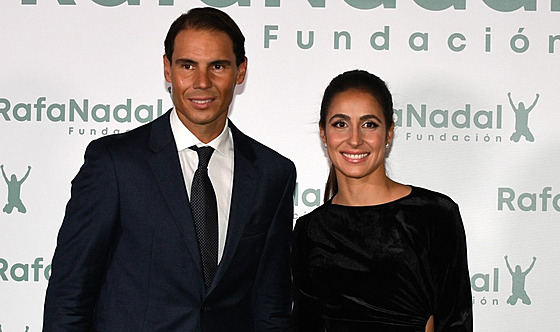Rafael Nadal a Maria Francisca Perello (Madrid, 18. listopadu 2021)
