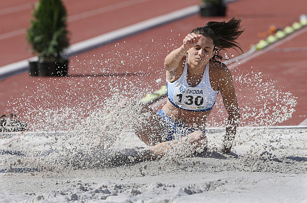 Ve druhém kole atletické extraligy překvapil po zranění Maslák