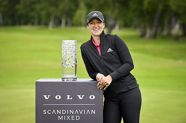 Švédka Grantová vyhrála jako první golfistka turnaj evropského okruhu