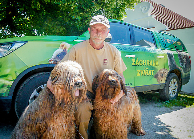 Zálibou Petra Skály, vedoucího záchranné stanice pro zvířata v Rozovech, je...