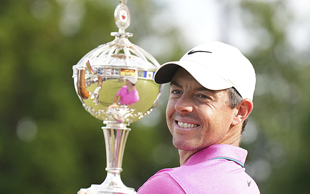 Severoirský golfista McIlroy obhájil v Montrealu titul na Canadian Open