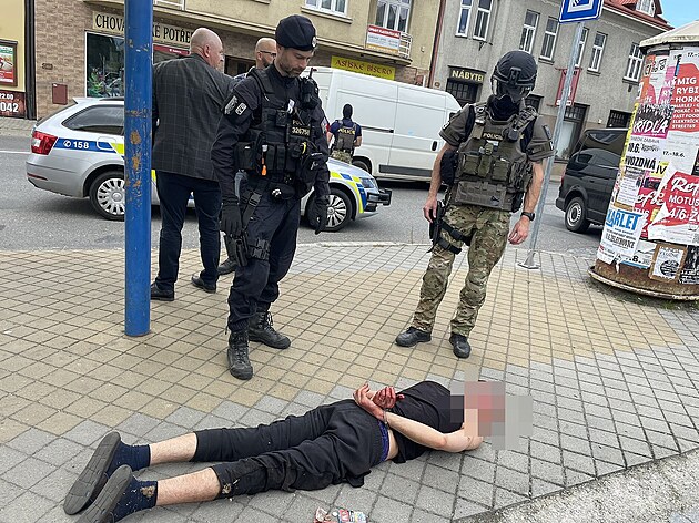 Zadrení podezelého z vrady v Holeov. Údajného pachatele zadrela policie...