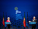 Předsedkyně Evropské komise Ursula von der Leyenová a premiér Portugalska...