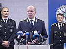 Policejní prezident Martin Vondráek pedstavil na tiskové konferenci reformu...