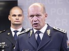 Policejní prezident Martin Vondráek pedstavil na tiskové konferenci reformu...