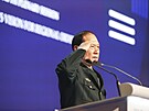 ínský ministr obrany Wej Feng-che na na 19. konferenci dialogu angri-La. (12....