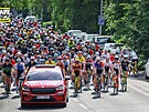 Momentka z druhého roníku LEtape CR by Tour de France.