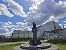 Betonový sarkofág v ernobylu