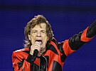 Mick Jagger. Skupina Rolling Stones vystoupila v Liverpoolu po 50 letech (9....