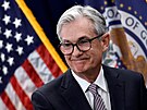 éf amerického centrálního bankovního systému Jerome Powell (23. kvtna 2022)