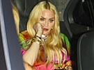 Zpvaka Madonna pi odjezdu ze svatby Britney Spears a Sama Asghariho (9....