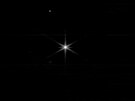 První snímek hvzdy HD 84406 po zarovnání vech 18 segment primárního zrcadla...