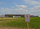 <p>Hned vedle letňanského tzv. Letiště, kde se konají megakoncerty, roste cukrová řepa. Před přívalem příchozích návštěvníků ochraňují zemědělci okraje obdělaného pole, jak se dá.  </p>
