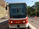 <p>Dopravní podnik nasadil náhradní tramvaj X-C.</p>