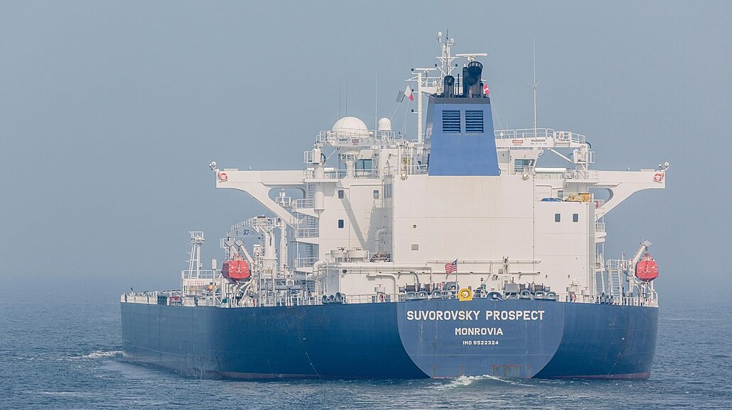 Ruský ropný tanker (ilustrační snímek)