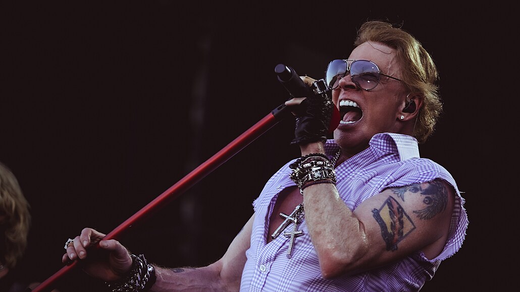 Oficiální fotografie ke koncert�m Guns N� Roses