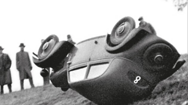 Crashtest DKW z roku 1938