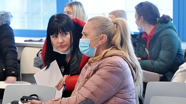 V Libereckém kraji funguje asistenční centrum od 1. března. Snímek vznikl krátce po otevření.