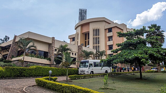 Hope Hostel v Kigali, kter je pipraven pijmout adatele o azyl vyslan do Rwandy z Velk Britnie. (14. ervna 2022)