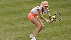Tereza Martincová ve čtvrtfinále turnaje v Nottinghamu.