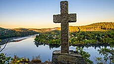 Cestou St�edním Povltavím nav�tívíte mnoho vltavských vyhlídek, zde vyhlídka...