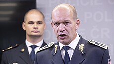 Policejní prezident Martin Vondráek pedstavil na tiskové konferenci reformu...