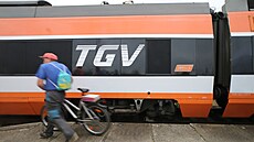 Správa eleznic nedávno vyuila legendární francouzský rychlovlak TGV, jen pijeli do Jihlavy, k propagaci výstavby vysokorychlostní trat (VRT) v eské republice.