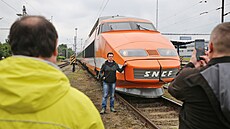 Loni v létě přivezla lokomotiva na jihlavské nádraží legendární francouzský rychlovlak TGV. Podobné soupravy by v budoucnu měly jezdit po vysokorychlostní trati.