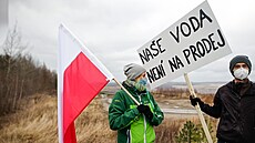 Demonstrace za ukonení provozu polského dolu  Turów u hranice s eskem. (15....