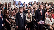 SPD plánuje kandidovat celkem ve 400 m�stech a obcích. (18. �ervna 2022)