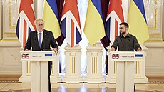 Britský premiér Boris Johnson navtívil Kyjev. (17. ervna 2022)