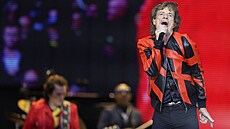 Mick Jagger. Skupina Rolling Stones vystoupila v Liverpoolu po 50 letech (9....