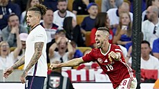 Zsolt Nagy z Maďarska slaví gól proti Anglii. | na serveru Lidovky.cz | aktuální zprávy
