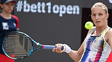 Karolína Plí�ková na turnaji v Berlín�