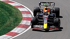 Max Verstappen pi tréninku v Kanad