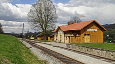 Železniční muzeu Zubrnice sídlí ve stanici místní dráhy Velké Březno –...