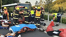 V Mezibo�í na Mostecku zem�eli v sobotu ráno dva lidé a dva utrp�li t�ká...