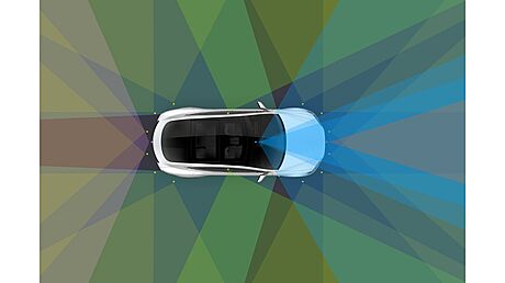 Tesla dlouhodob sbírá provozní údaje zaslané vozy, které pomocí kamer...
