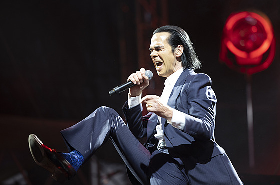 Nick Cave na festivalu Metronome Prague, 23. ervna 2022