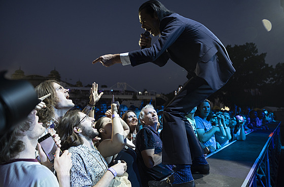 Nick Cave na festivalu Metronome Prague, 23. ervna 2022
