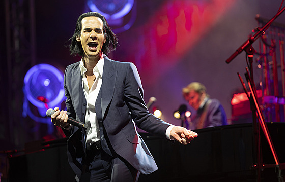 Nick Cave na festivalu Metronome Prague, 23. června 2022